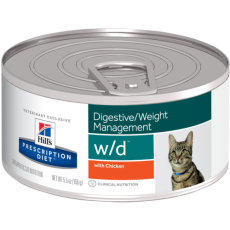 Hill's prescription diet w/d Digestive / Weight Management Feline 貓用消化/體重管理罐頭 5.5oz X 24